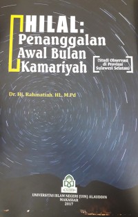 Hilal : penanggalan awal bulan kamariyah