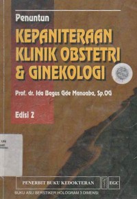 Panutan Kepaniteraan Klinik Obstetri dan Ginekologi