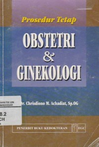 Prosedur Obstetri dan Ginekologi