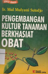 Pengembangan Kultur Tanaman Berkhasiat Obat