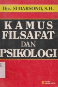 Kamus Filsafat dan Psikologi