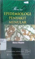 Buku Ajar Epidemiologi Penyakit Menular