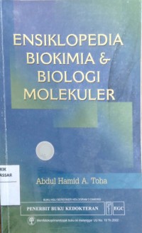 Ensiklopedia Biokimia & Biologi Molekuler