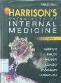 Harrison's Principles Of Internal Medicine Vol. 1