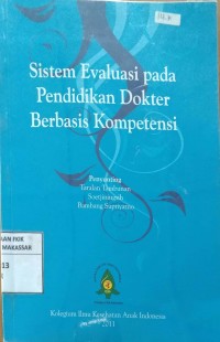 Sistem Evaluasi pada Pendidikan Berbasis Kompetensi