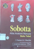 Sobotta Atlas Anatomi Manusia; Buku Tabel