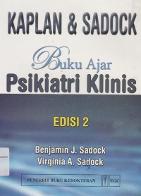 Buku Ajar Psikiatri Klinis