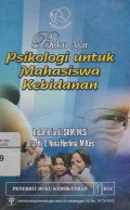 Buku Ajar Psikologi Untuk Mahasiswa Kebidanan