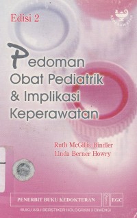 Pedoman Obat Pediatrik & Implikasi Keperawatan