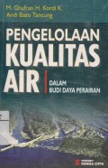 Pengelolaan kualitas air dalam budidaya perairan