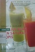 Sehat dan Bugar dengan Jus Buah dan Sayuran Tropis