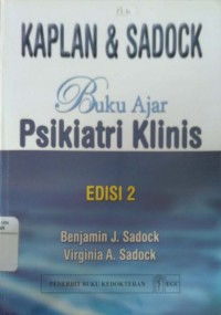 Buku Ajar Psikiatri Klinis Kaplan & Sadock