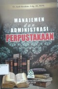 Manajemen dan administrasi perpustakaan
