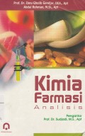 Kimia Farmasi Analisis