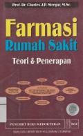 Farmasi Rumah Sakit: Teori & Penerapan