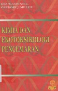 Kimia dan Ekotoksikologi Pencemaran