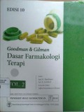 Dasar Farmakologi Terapi Vol.2