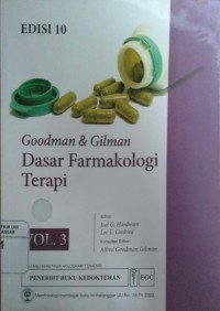 Dasar Farmakologi Terapi Vol.3