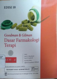 Dasar Farmakologi Terapi Vol.4