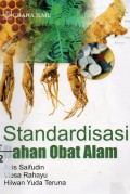 Standardisasi Bahan Obat Alam