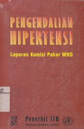 Pengendalian hipertensi : laporan komisi pakar WHO
