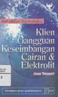 Seri Auhan Keperawatan Klien Gangguan Keseimbangan Cairan & Elektrolit