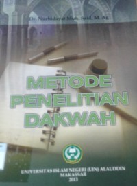 Image of Metode Penelitian Dakwah