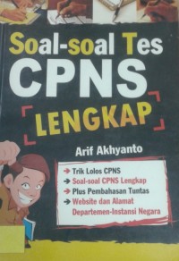 Image of Soal-Soal Tes CPNS Lengkap