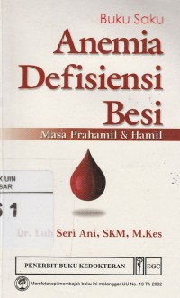 Image of Buku Saku Anemia Defisiensi Besi