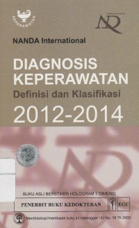 Image of Diagnosis Keperawatn Definisi dan Klasifikasi 2012-2014