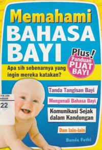 Image of Memahami Bahasa Bayi