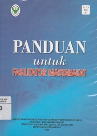 Image of Panduan Untuk Fasilitator Masyarakat