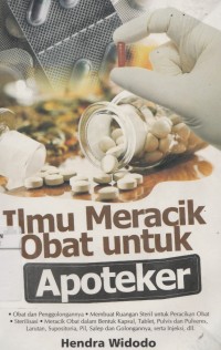 Image of Ilmu Meracik Obat untuk Apoteker