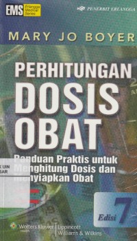 Image of Perhitungan Dosis Obat: Panduan Praktis untuk Menghitung Dosis dan Menyiapkan Obat