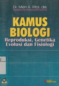 Image of Kamus Biologi Reproduksi, Genetika Evolusi dan Fisiologi