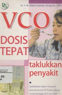 Image of VCO: Dosis Tepat taklukkan penyakit
