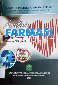 Image of Analisis farmasi