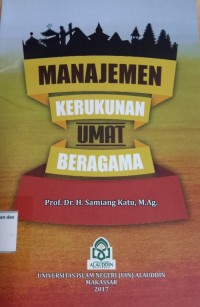 Image of manajemen kerukunan umat beragama