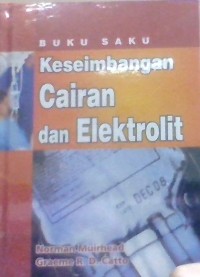 Image of Buku Saku keseimbangan cairan dan elekrolit