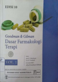 Image of Dasar Farmakologi Terapi Vol.1