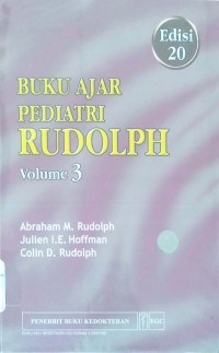 Image of Buku Ajar Pediatri Rudolph Volume 3