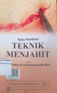 Image of Buku Panduan Teknik Menjahit