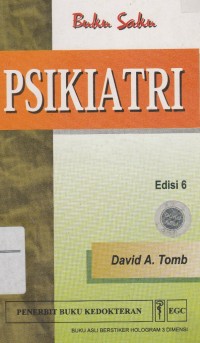 Image of Buku Saku Psikiatri Edisi 6