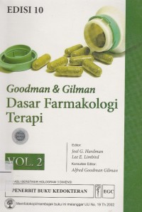Image of Dasar farmatologi terapi vol 2