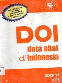 Image of DOI : Data Obat di Indonesia