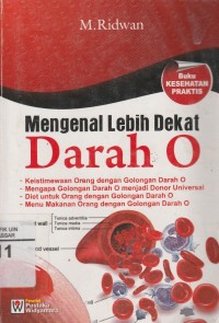 Image of Mengenal Lebih Dekat Darah O