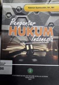 Image of Pengantar Hukum Indonesia