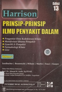 Image of Prinsip-Prinsip Ilmu Penyakit Dalam Edisi 13 Volume 1